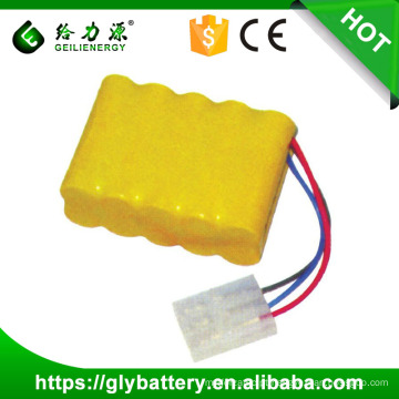 Ni-CD AA 900mAh Rechargeable Battery Packs For Emergency Light